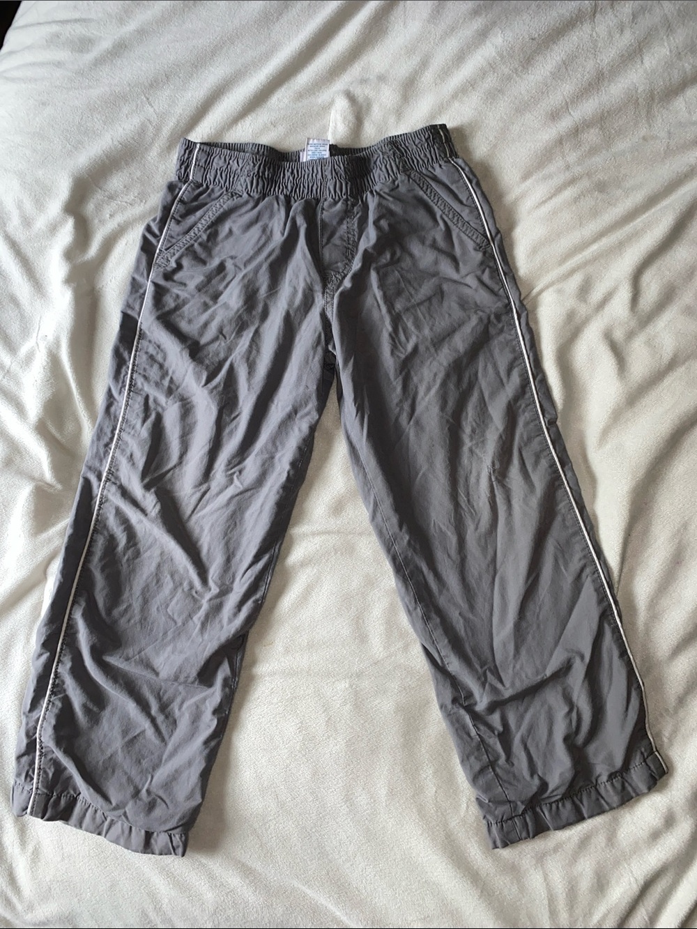 Circo Gray Sweatpants with White Side Piping